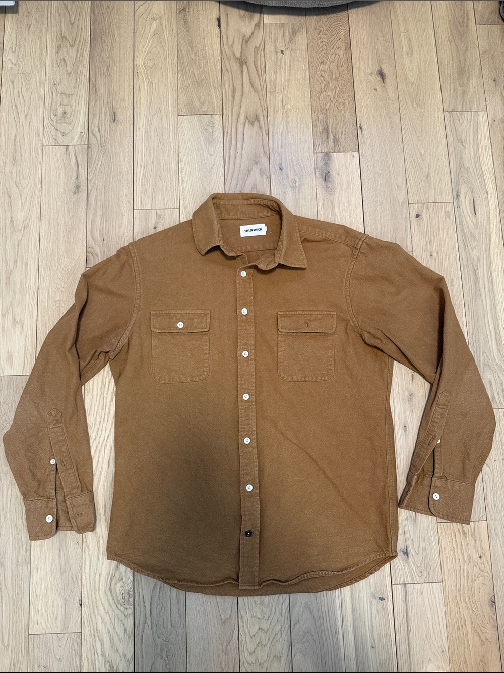 Taylor Stitch Button Up Men’s Dress Shirt Size 40 - Measurements In Photos